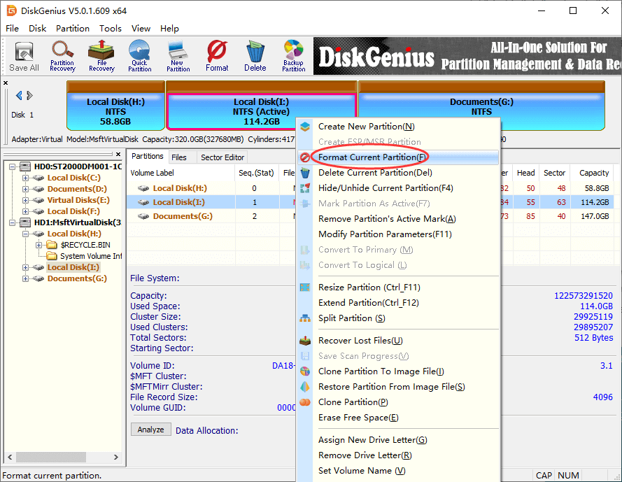 format SD card to FAT32